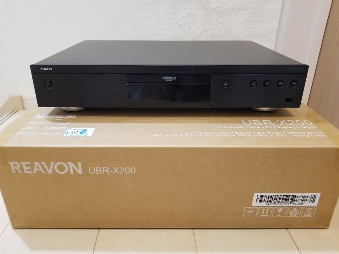 REAVON UBR-X200 ブルーレイプレーヤー 横浜店】REVON UBR-X200 。久々のUHD-BDディスクプレーヤーです