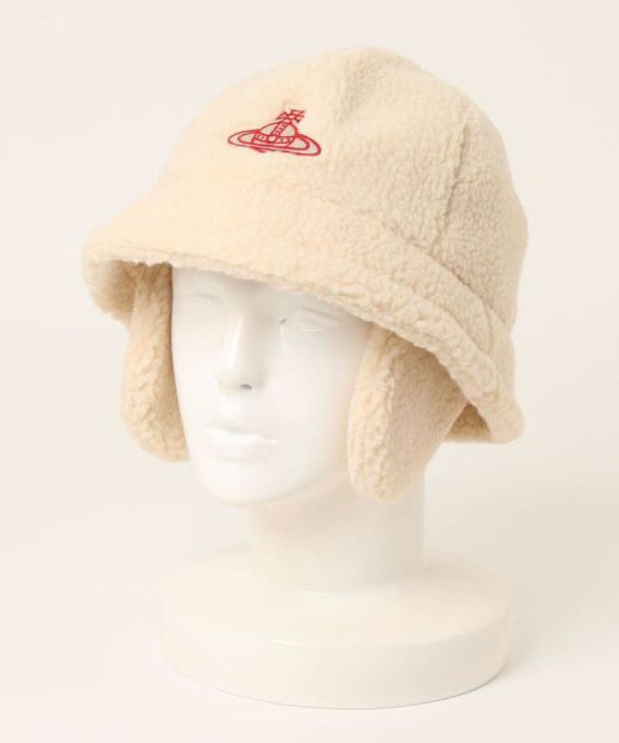 Vivienne Westwood ヴィヴィアンウエストウッド ボアハット 帽子 Vivienne Westwood（ヴィヴィアンウエストウッド）の「ﾘｻｲｸﾙﾎﾟﾘｴｽﾃﾙﾘﾌﾞ