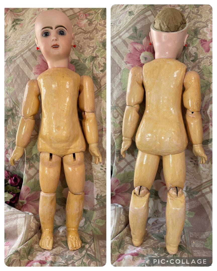 11号 本物 JUMEAU ジュモー フランス アンティーク ビスクドール