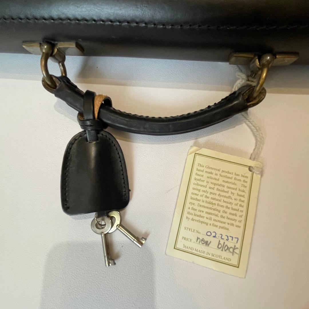 極美品✨グレンロイヤル ビジネスバッグ ブリーフケース ロック