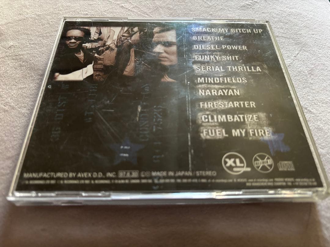 レア ザ・プロディジー The Prodigy直筆サインCD キースプリント