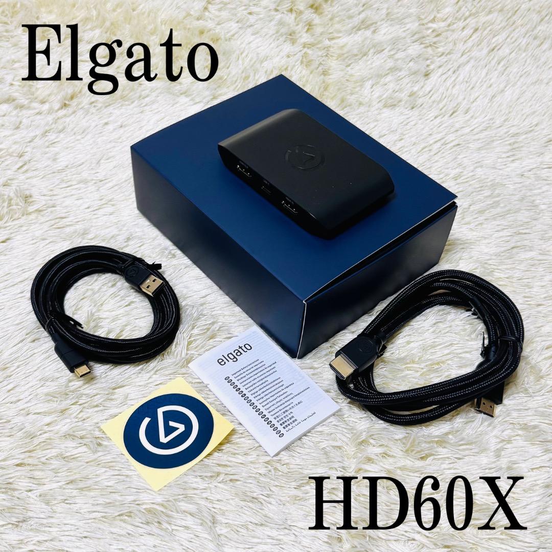 【美品】 Elgato エルガト Game Capture HD60 X Elgato Capture Card, 4K60 HDR10, 1080p240, VRR Support, External
