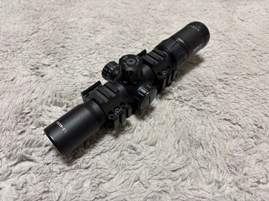 ショートスコープ ブラック レールマウント Evolution Gear 製 】30mm径 スコープ対応 GEISSELE Super Precision