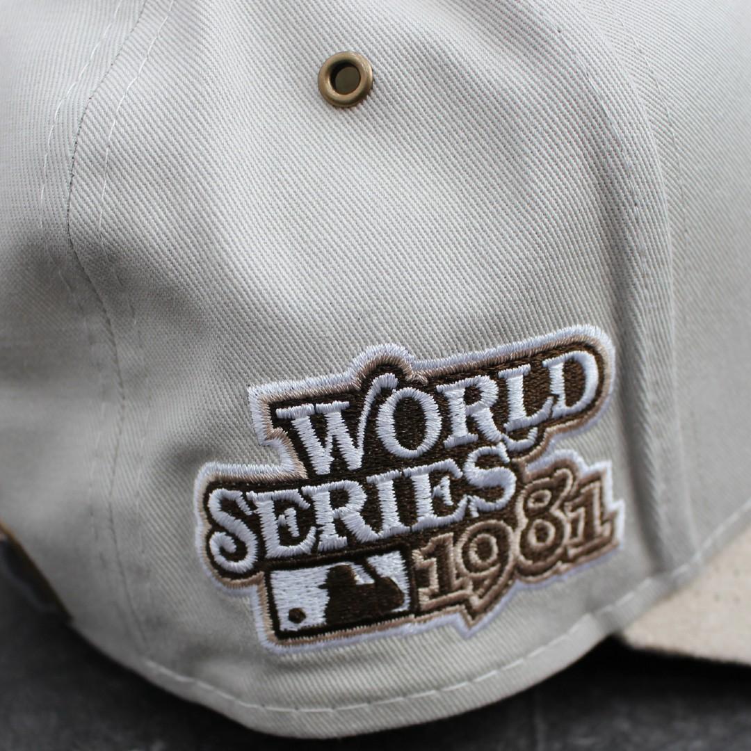 海外モデル NEW ERA LA ドジャース キャップ 上品 スエードバイザー