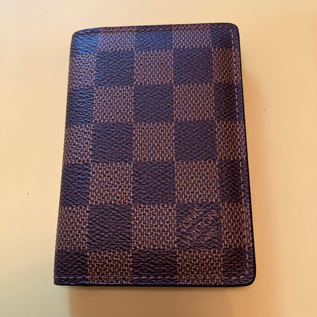 【美品】Louis Vuitton ダミエレザー名刺入れ LOUIS VUITTON（ルイ・ヴィトン） カードケース 名刺入れ ダミエ・グラ
