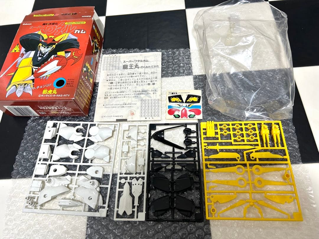 スーパーワタルガム 龍王丸 開封済 未組立 カバヤ 魔神英雄伝ワタル