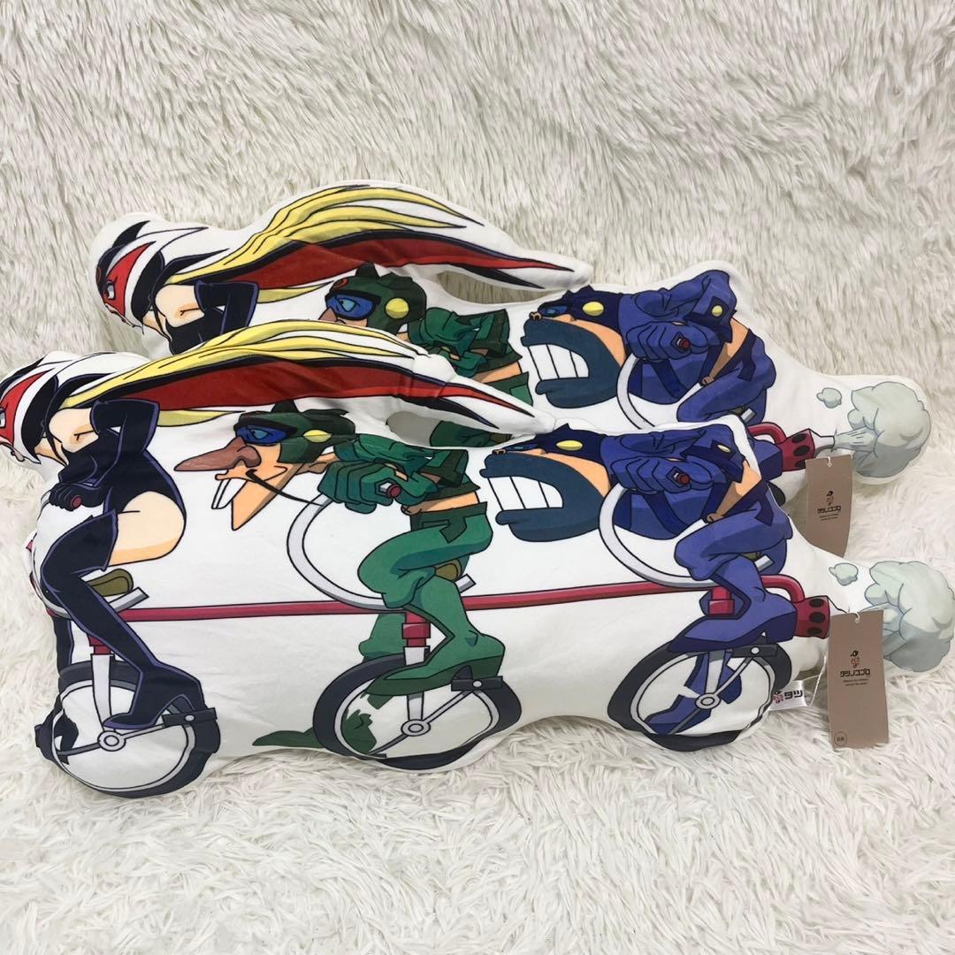 ヤッターマン ドロンボー一味 おしおき三輪車 クッション タグ付き