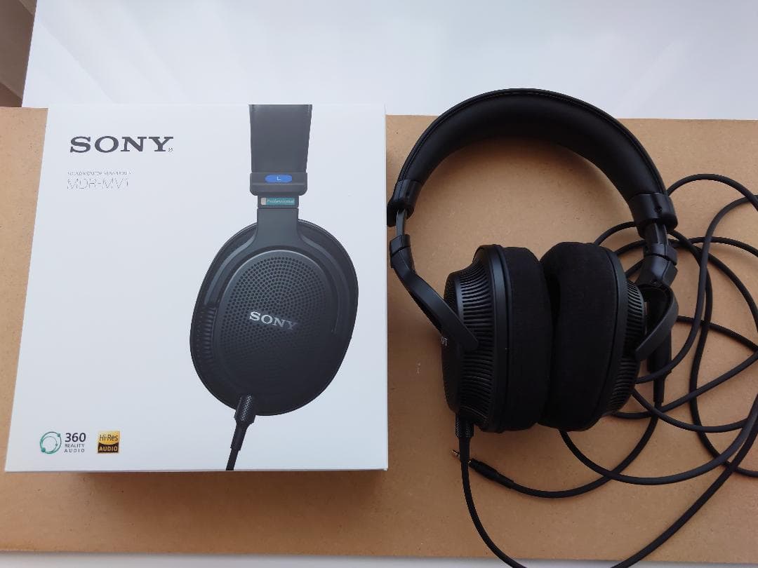 保証残2029年11月迄ありMDR-MV1　SONY 超高音質 背面開放型モニターヘッドホン『MDR-MV1』がソニーストアから