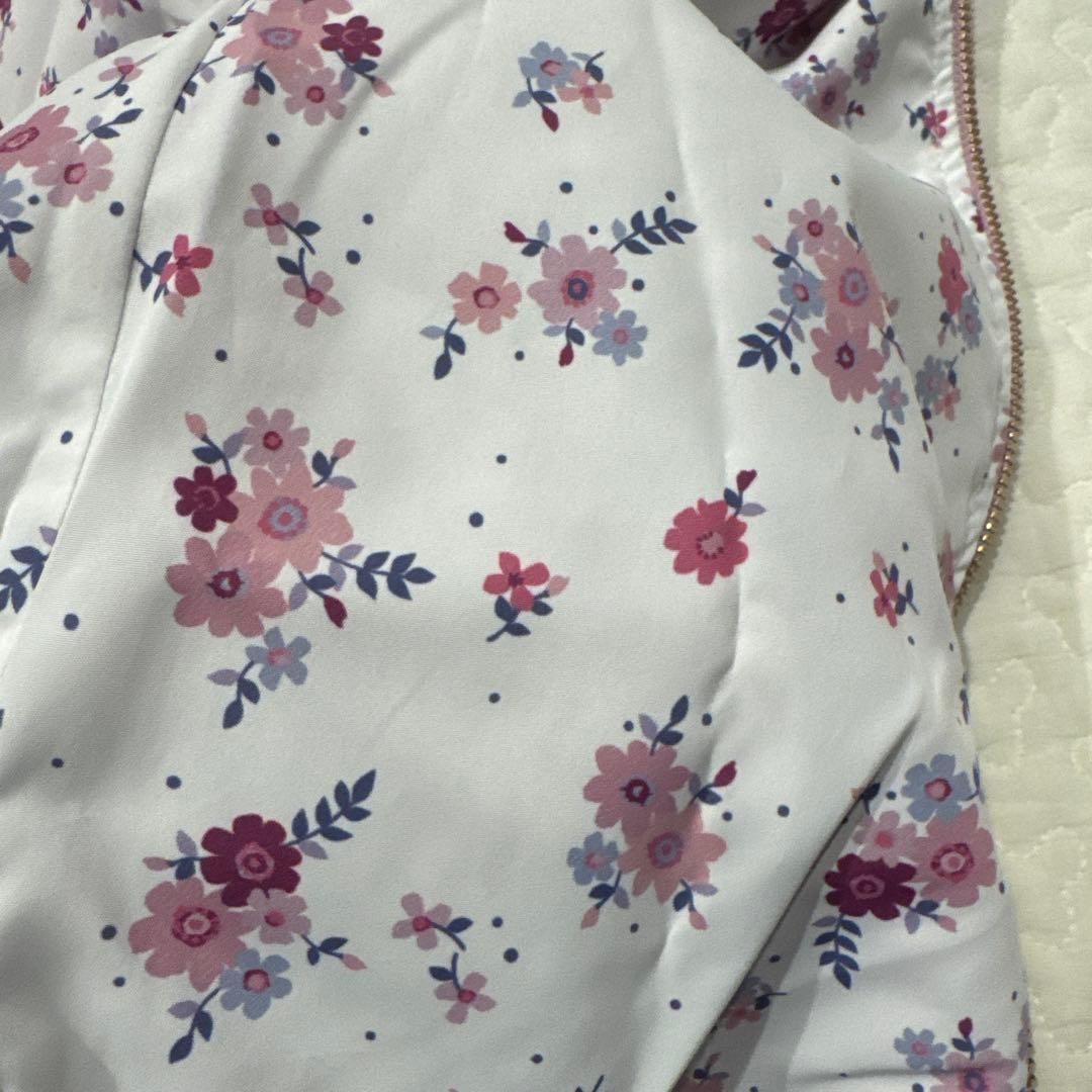 ケイトスペード 110 新品 フローラルリバーシブル ウィンドブレーカー