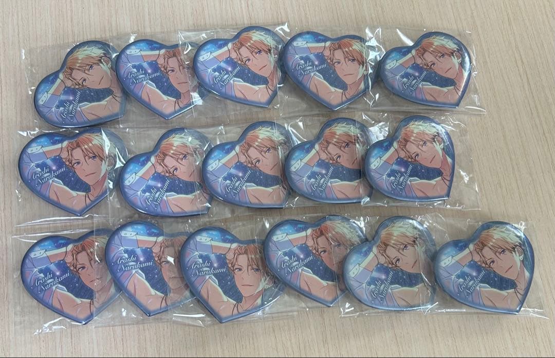 あんさんぶるスターズ!!ハート缶バッジ 鳴上嵐 - メルカリ