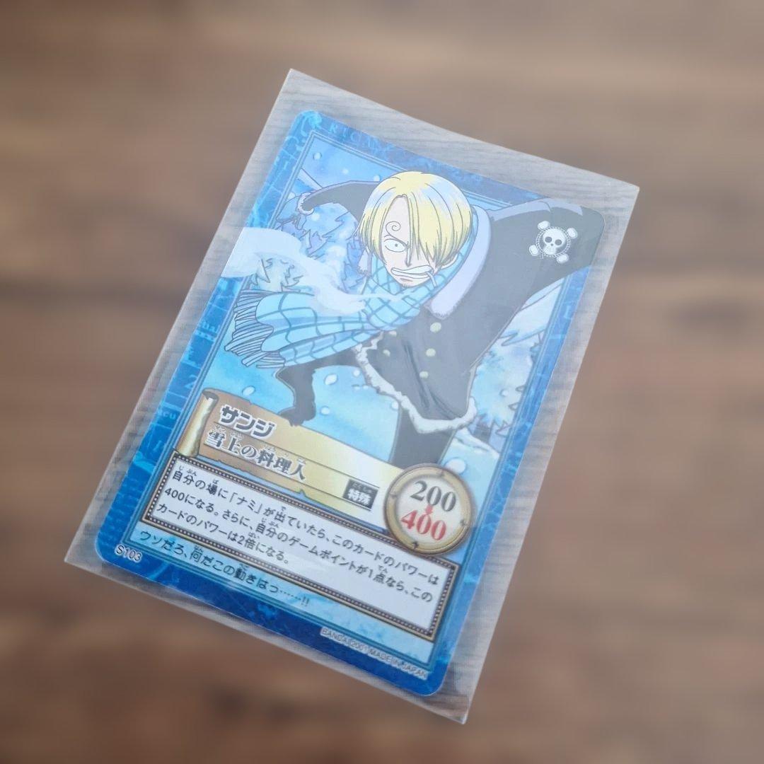 旧ワンピースカード 稀少サンジ - メルカリ