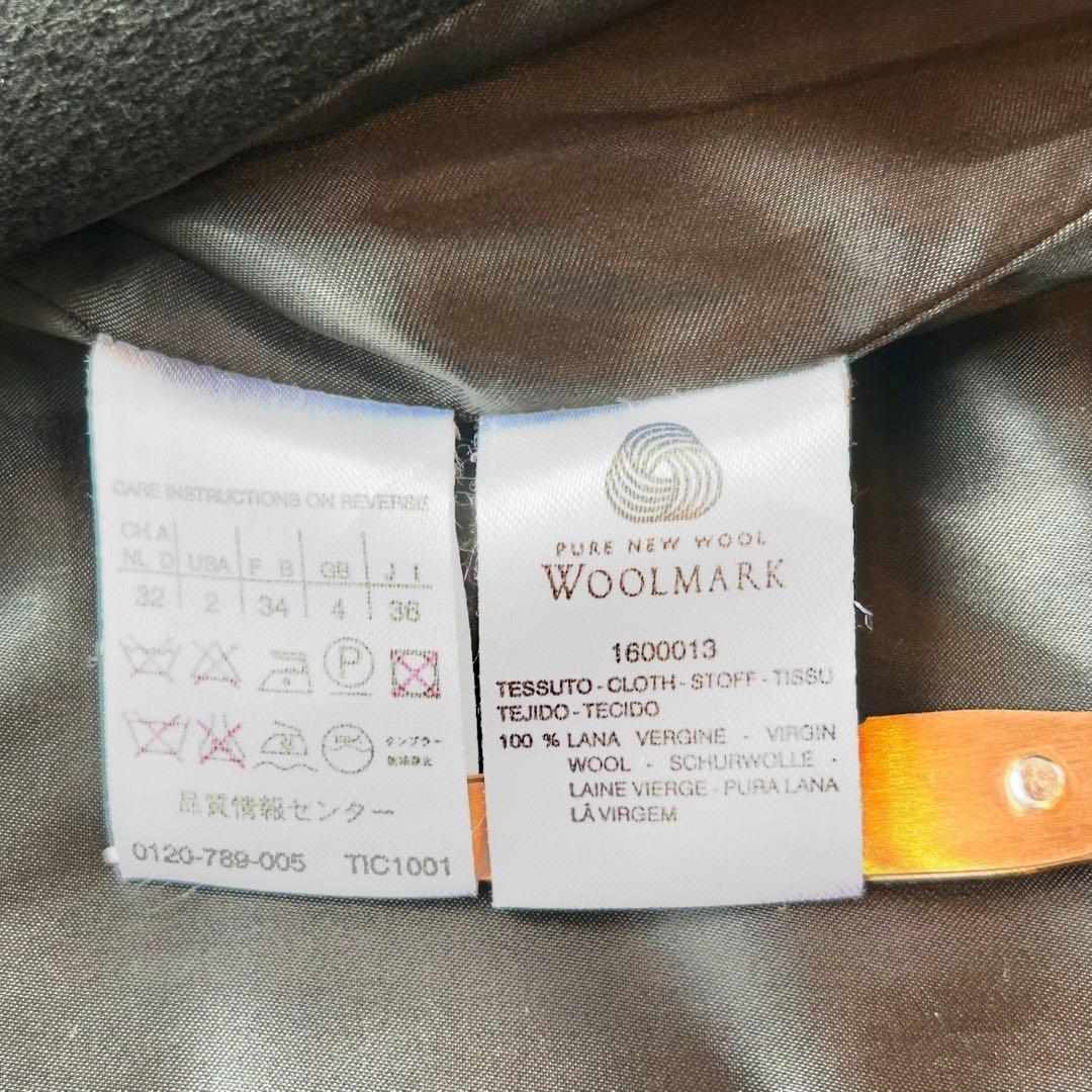 最高峰✨️MaxMara銀タグ】 イタリア製 ピーコート ダブル ジャケット