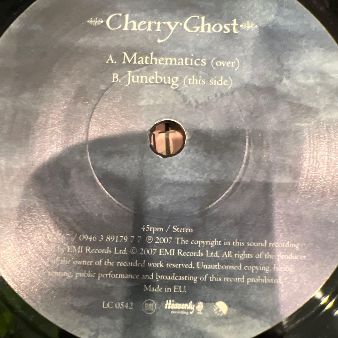 cherry ghost mathmatics 7inch LP