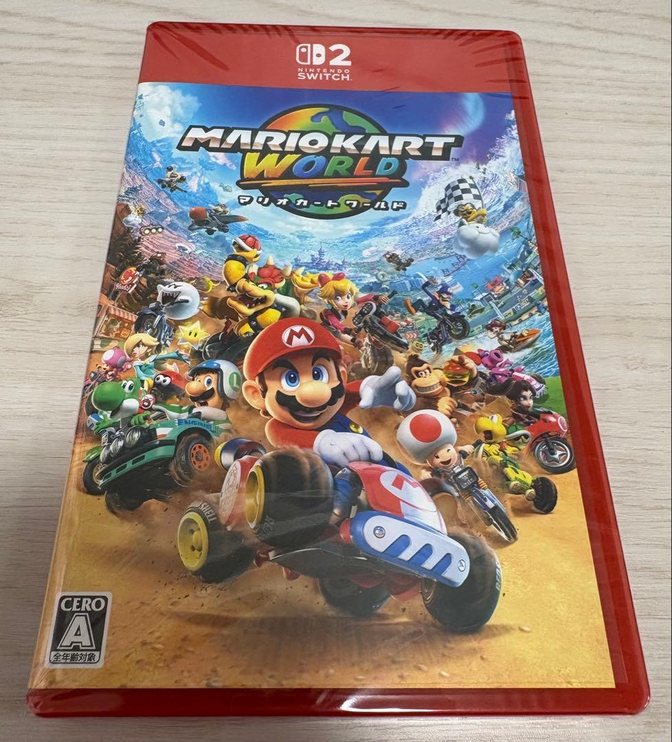 【新品未開封】マリオカートワールド Nintendo Switch2 Nintendo Switch ☆Nintendo Switch2 ソフト マリオカート ワールド
