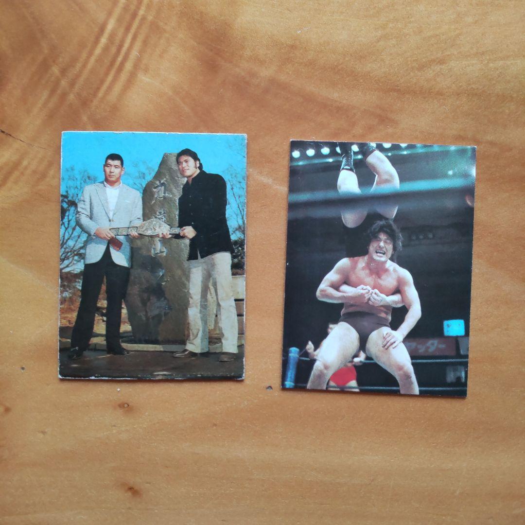 新日本プロレス∕ミニカード∕アリバム∕チケット半券∕アントニオ猪木