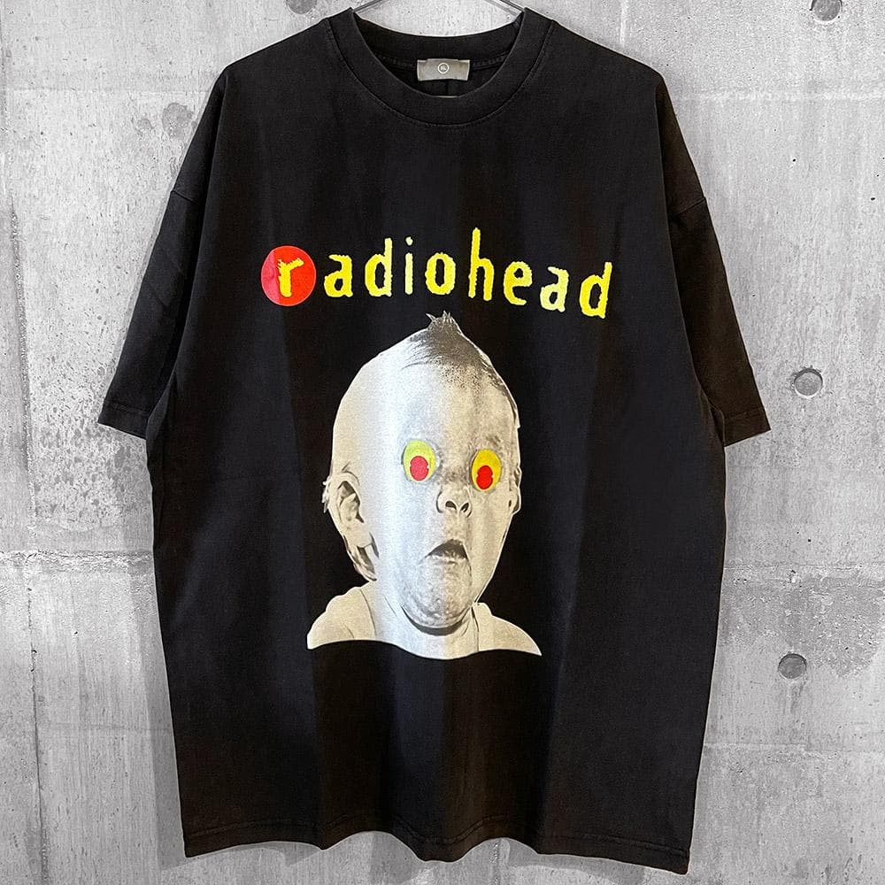 radiohead レディオヘッド tシャツ バンドT トムヨーク ビンテージ