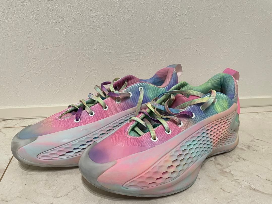 【ほぼ新品】adidas アンソニー・エドワーズ 1 ローバッシュ　27センチ adidas（アディダス） アンソニー・エドワーズ 1 ロー