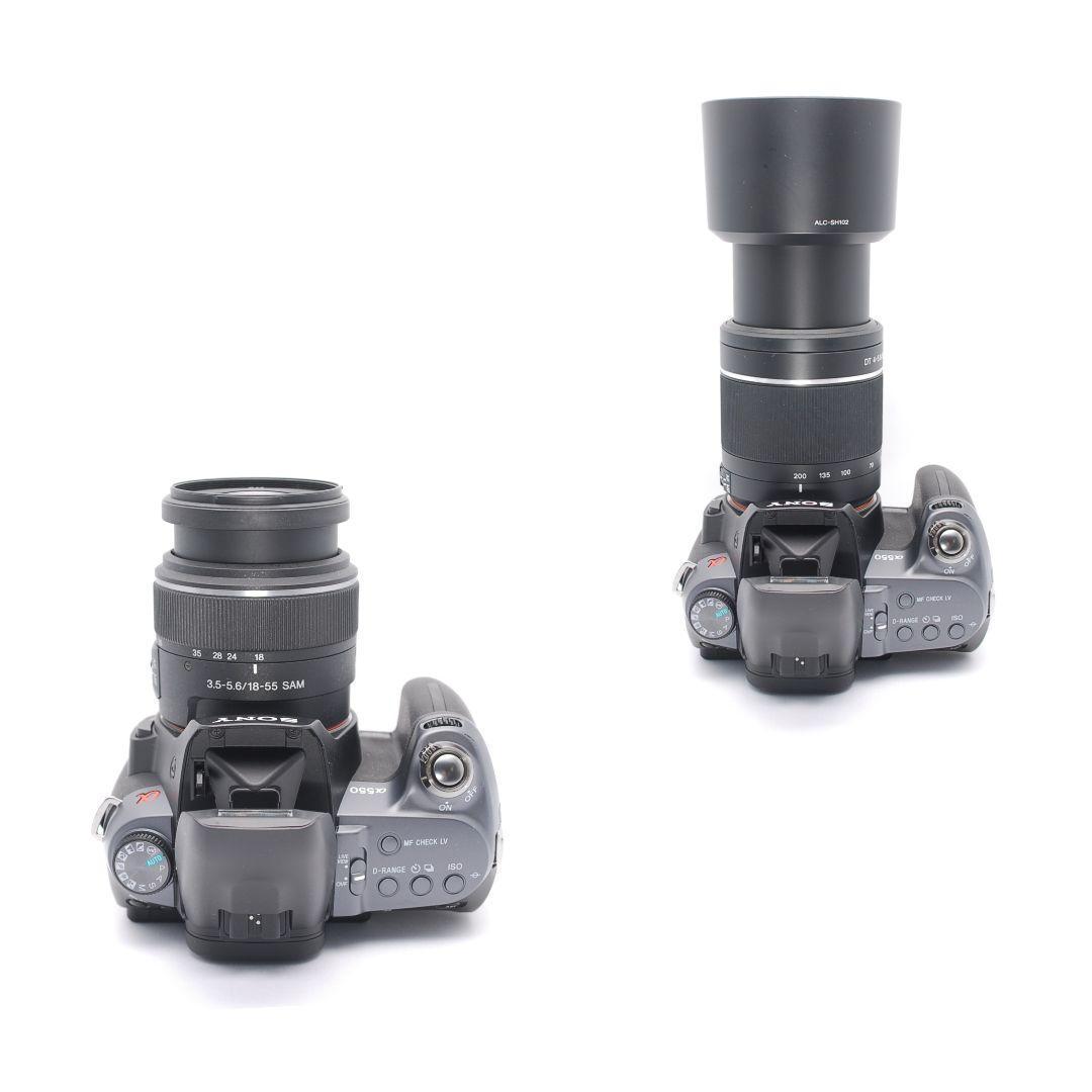 ❤即購入1000円OFF❤ ソニー α550 手ブレ補正搭載 望遠 ダブルズーム