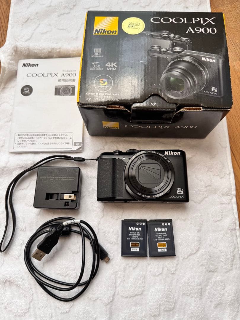 Nikon COOLPIX A900 本体と付属品 Nikon COOLPIX A900 Digital Camera (Silver) : NIKON: Amazon.sg