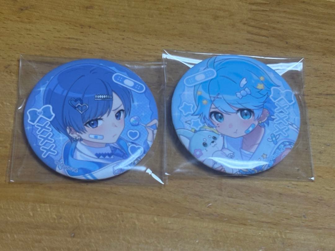 いれいす 愛たり 青組 缶バッジ If -hotoke- - メルカリ