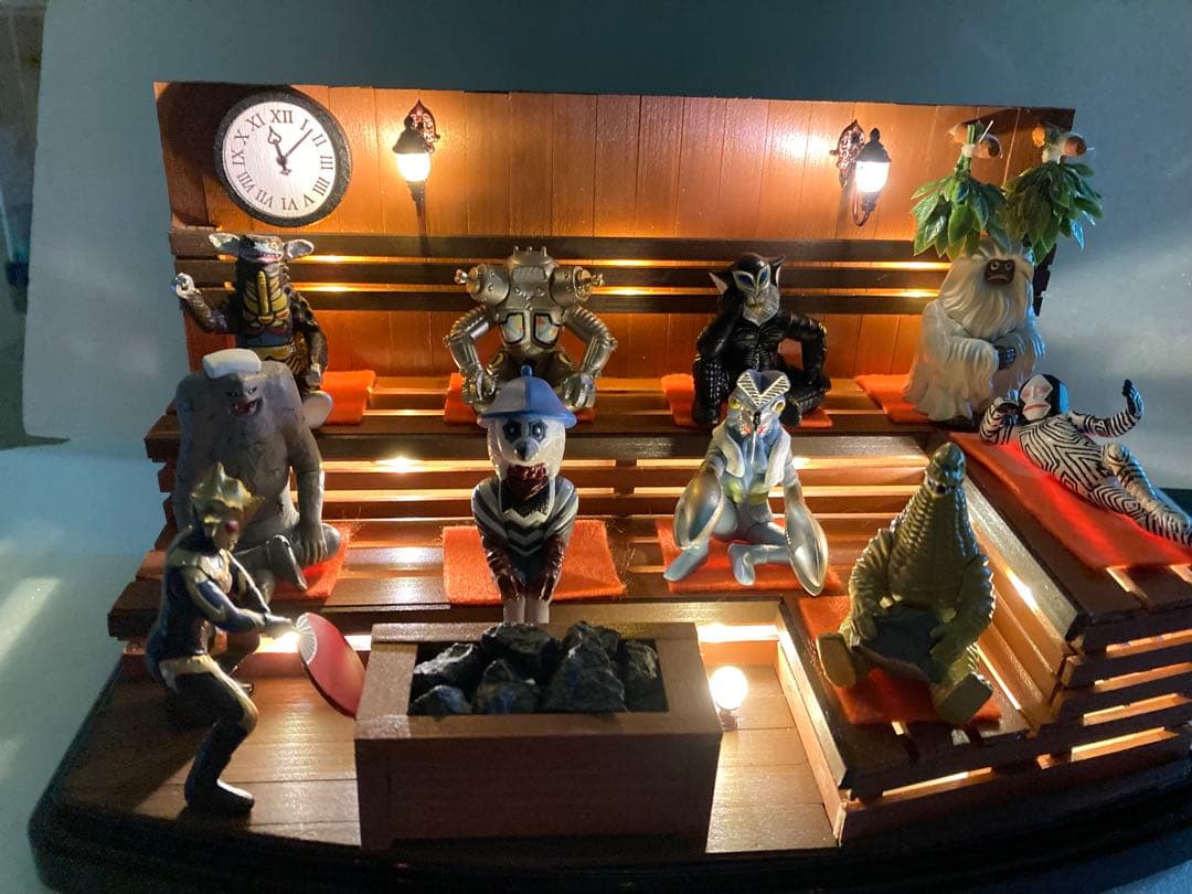 星人サウナ ジオラマ - メルカリ