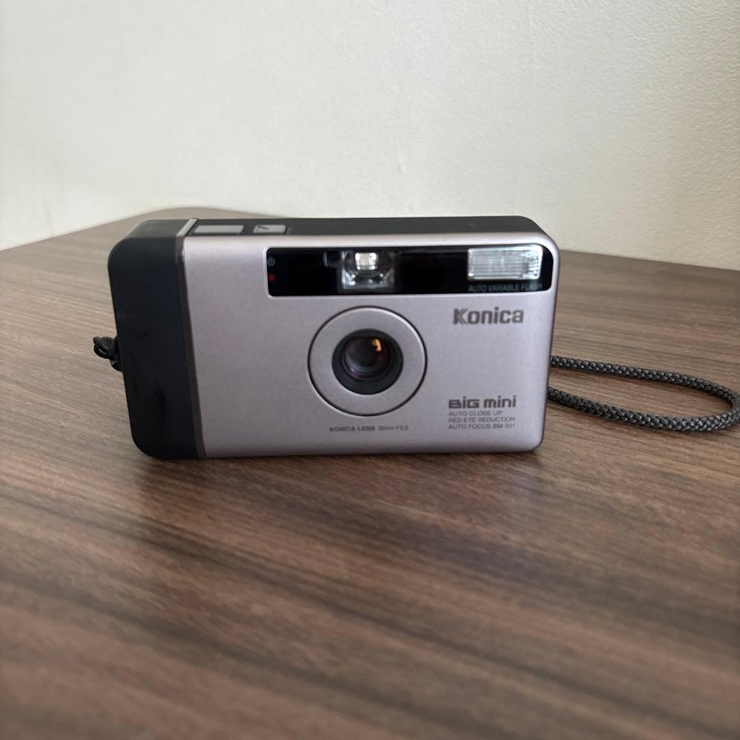 Konica BIG mini コンパクトフィルムカメラ 嫁記事】ゆる～いフィルムカメラレビュー 初心者でも簡単に使える