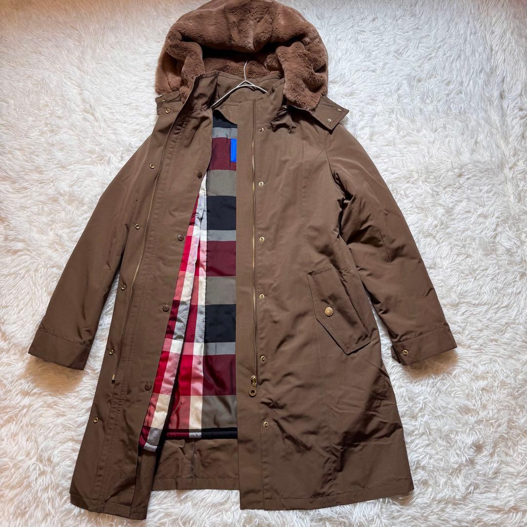 未使用級 ブルーレーベルクレストブリッジ モッズコート ファーフード ライナー付 2026年最新】BLUE LABEL CRESTBRIDGE モッズコートの人気アイテム