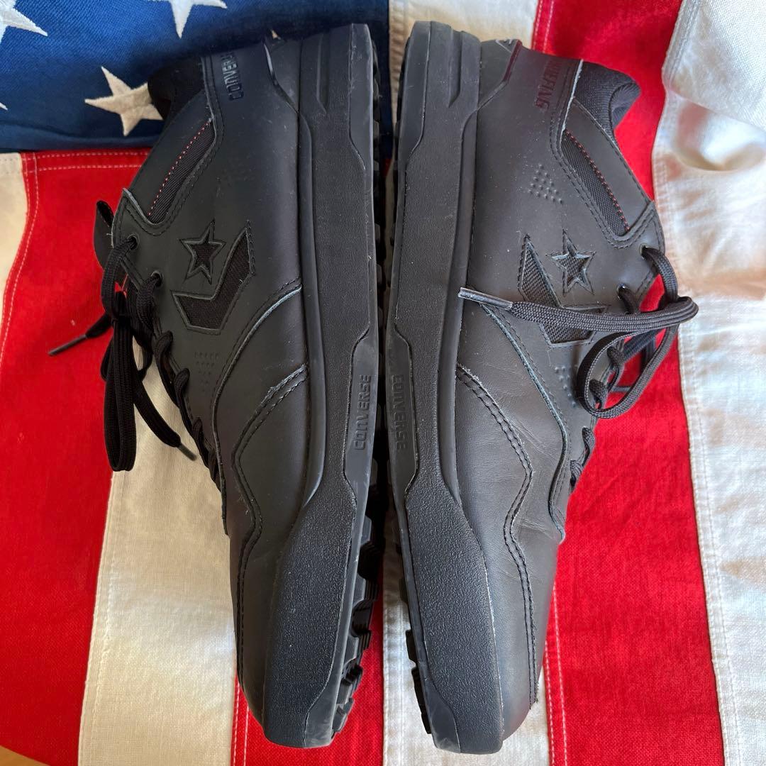 CONVERSE×BRIEFING GOLF スニーカー 28.0cm ブラック