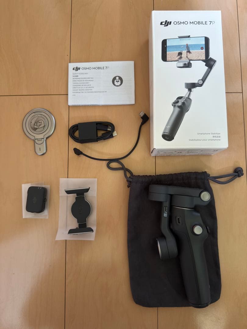 pk　【ほぼ未使用】OSMO MOBILE 7P & クイックシュー DJI Osmo Mobile 7P