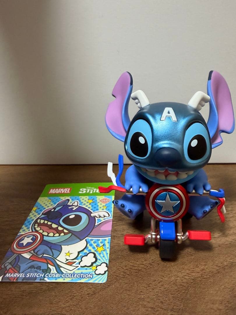 marvel スティッチ コスビ キャプテン・アメリカ シークレット - メルカリ