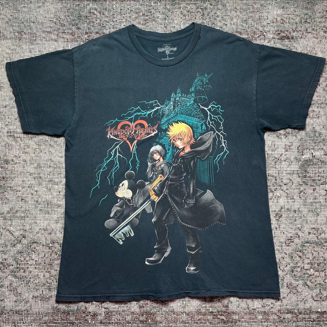 ヴィンテージ ディズニー Disney キングダムハーツ ゲーム 古着 T