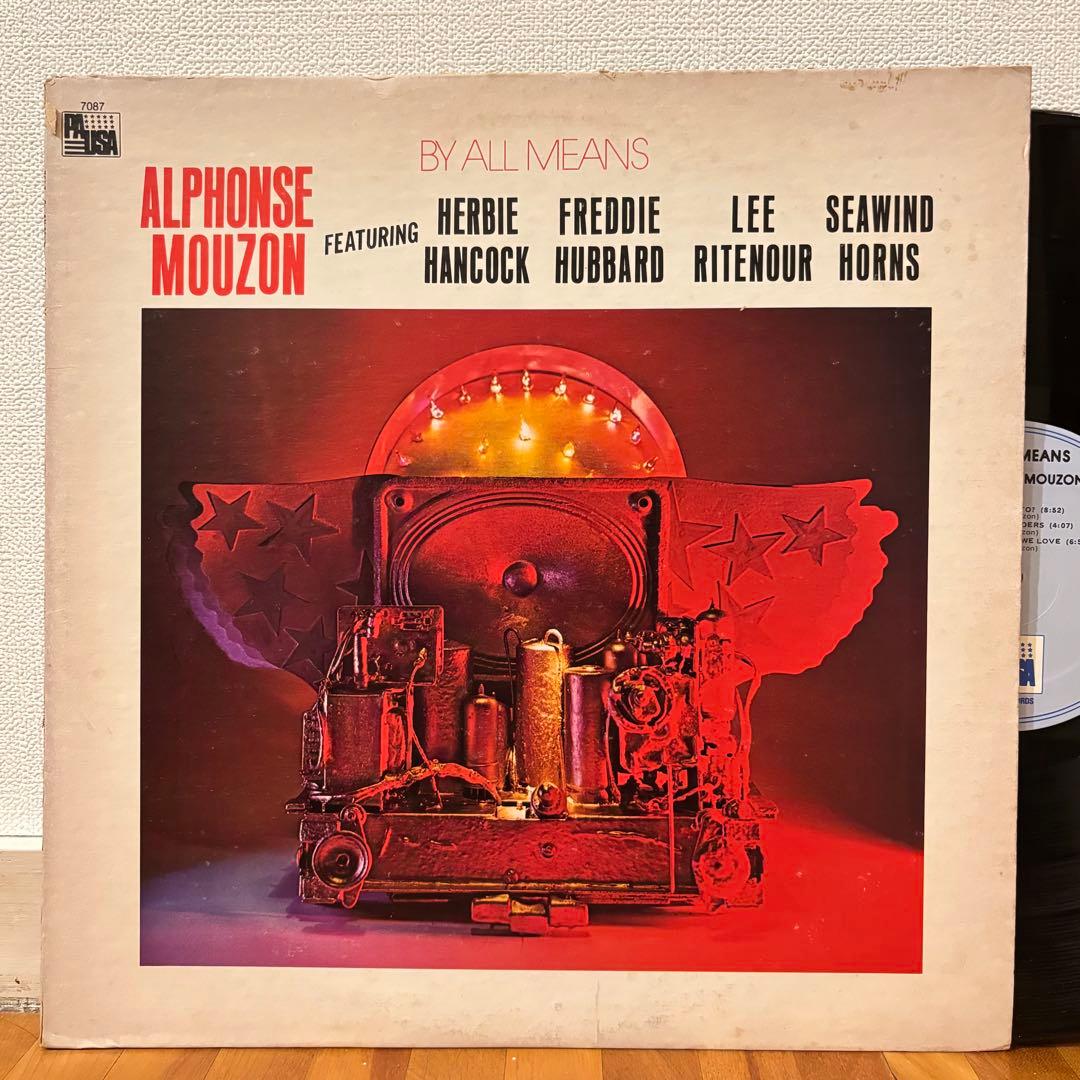 レコード Alphonse Mouzon By All Means レアグルーヴ レコード Alphonse Mouzon By All Means レアグルーヴ - メルカリ