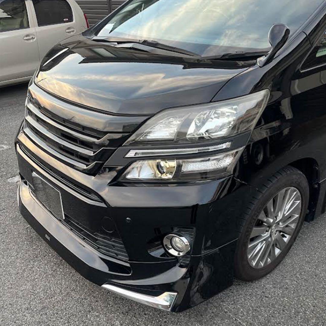 20 ヴェルファイア 20系 後期 Z フロント グリル ブラック - メルカリ