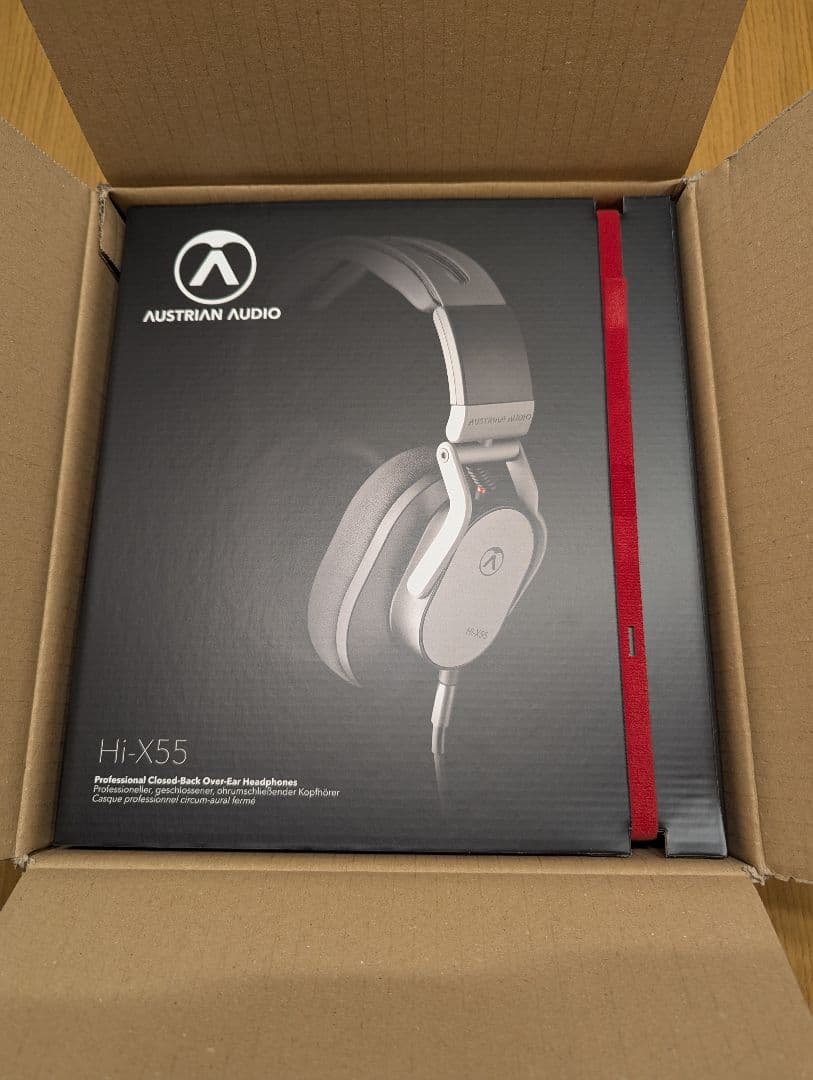 ［新品未開封］Austrian Audio Hi-X55 ヘッドホン AUSTRIAN AUDIO Hi-X55 密閉型オーバーイヤー モニターヘッドホン