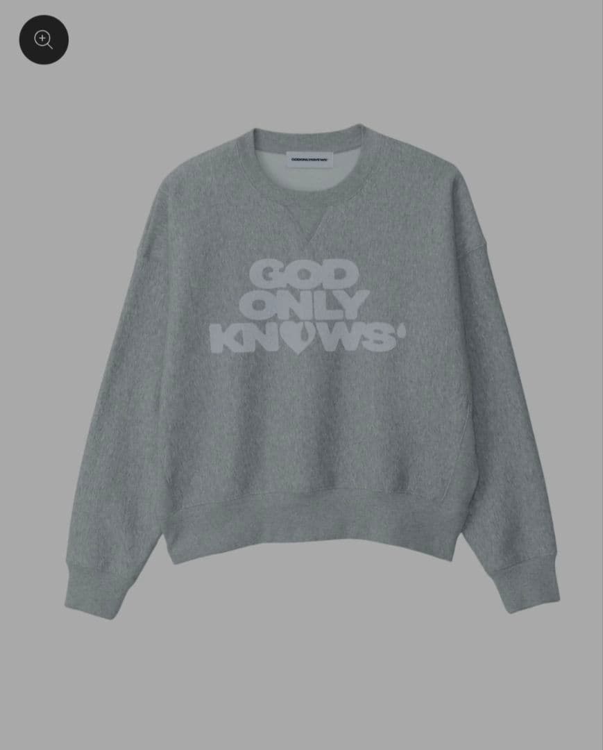 トップス GODONLYKNOWS SIGNATURE CREW NECK SWEAT BOSS - Tonal-logo sweatshirt in stretch cotton - Black