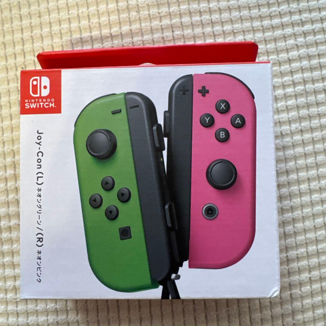 Nintendo Switch Joy-Con (L) グリーン /R) ピンク - メルカリ