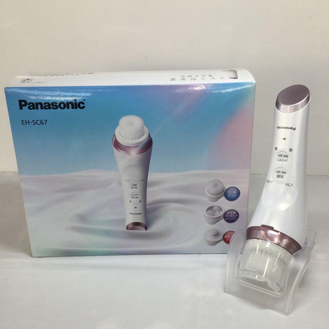 新品未使用★Panasonic EH-SC67-P 洗顔美容器 Panasonic（パナソニック） 洗顔美容器 濃密泡エステ EH-SC67 洗顔