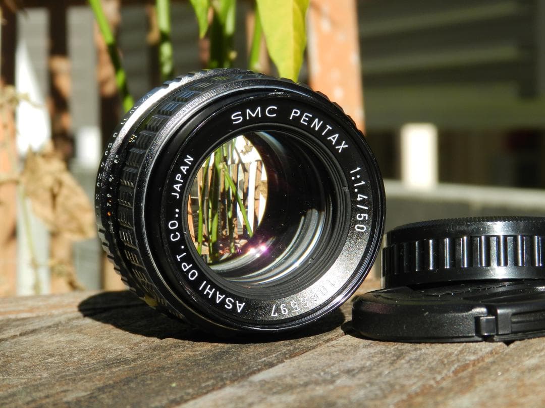 極備品　SMC PENTAX 50mm f/1.4 単焦点レンズ　即撮影可 PENTAXから2種類の「FA 50mmF1.4」レンズ。虹色フレアを楽しめる