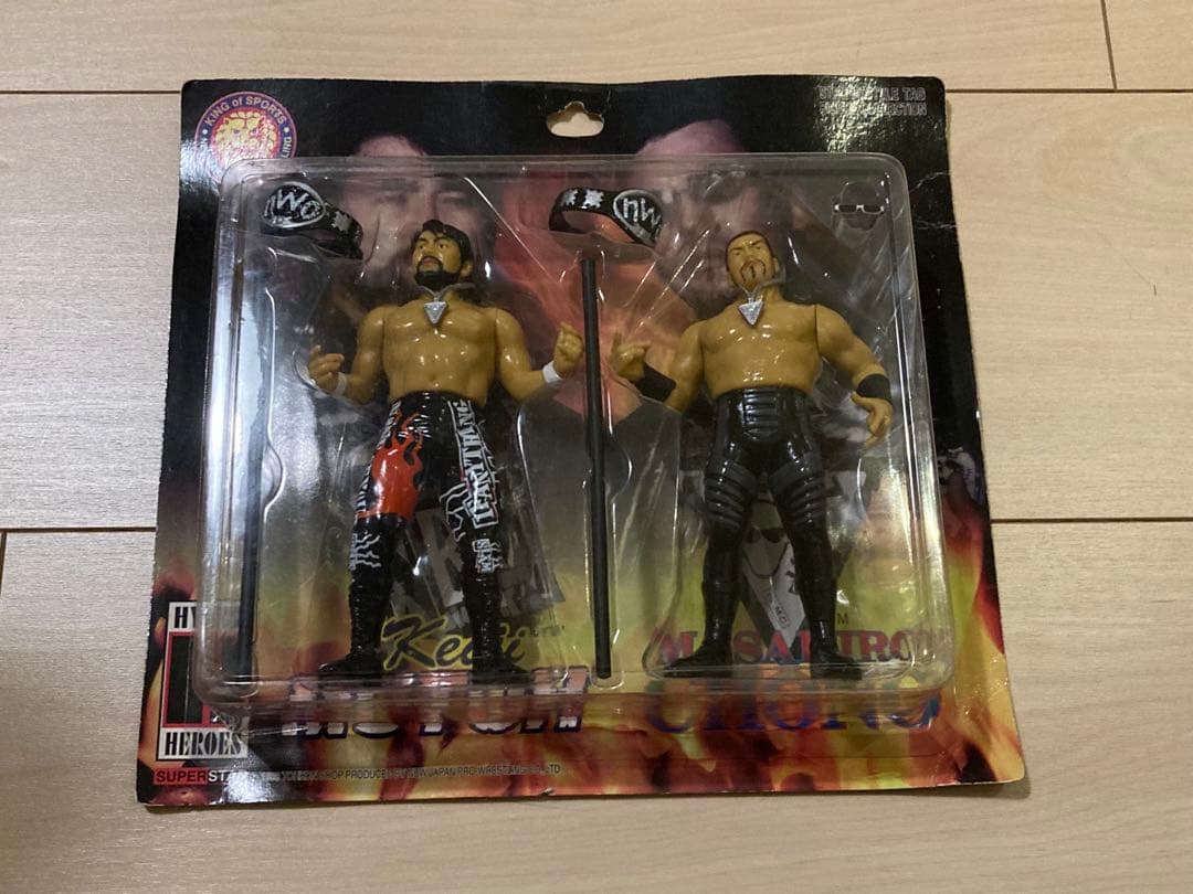 nwo武藤敬司&蝶野正洋　フィギュア nwoジャパン』蝶野正洋&武藤敬司フィギュア☆ - メルカリ