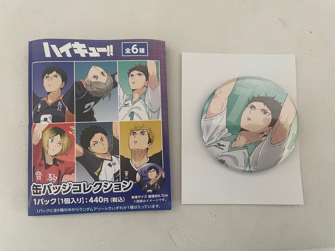 ハイキュー 缶バッジコレクション セッター 及川徹 - メルカリ
