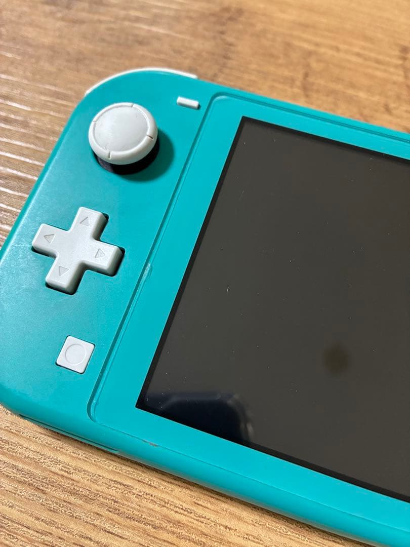 ジャンク・画面乱れ】NintendoSwitchLite ターコイズ（箱あり） - メルカリ