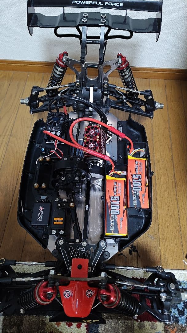 ROVAN 1/5 8S 4WD 電動 送受信機付き