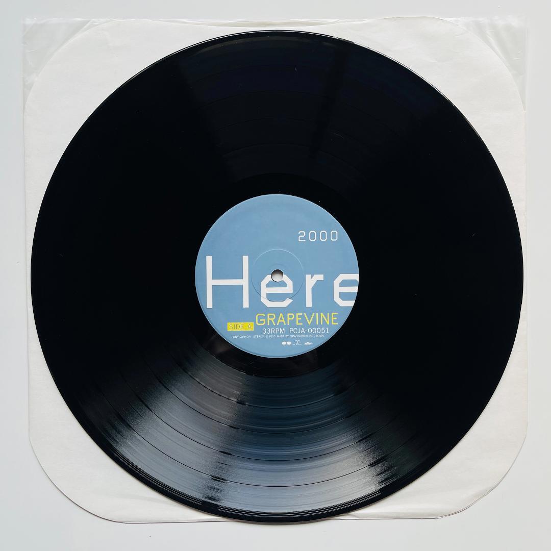 稀少 レコード〔 GRAPEVINE - Here 〕グレイプバイン - メルカリ