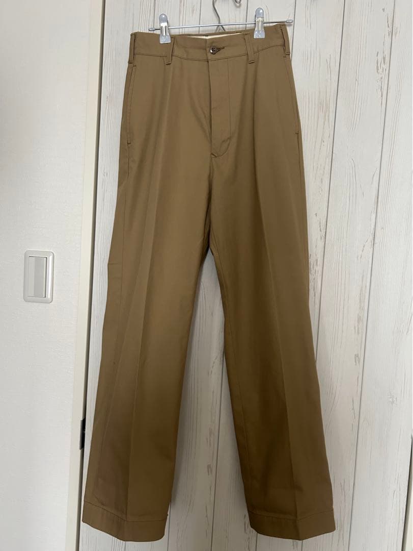 ウォッシュド ハイウエスト チノパンツ32 WASHED HIGH WAIST CHINO|ウォッシュド ハイウエスト チノウォッシュド