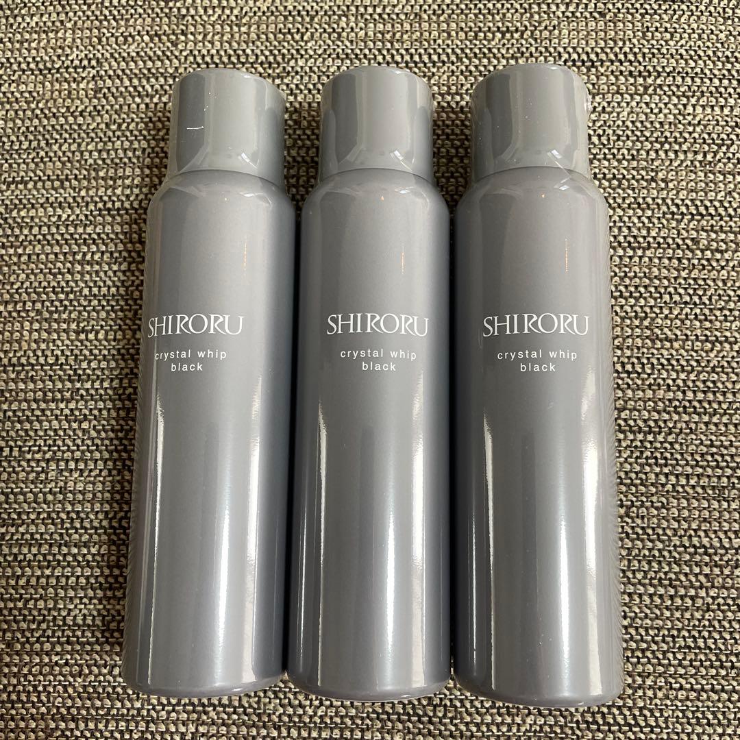 SHIRORU crystal whip black 3本セット - メルカリ