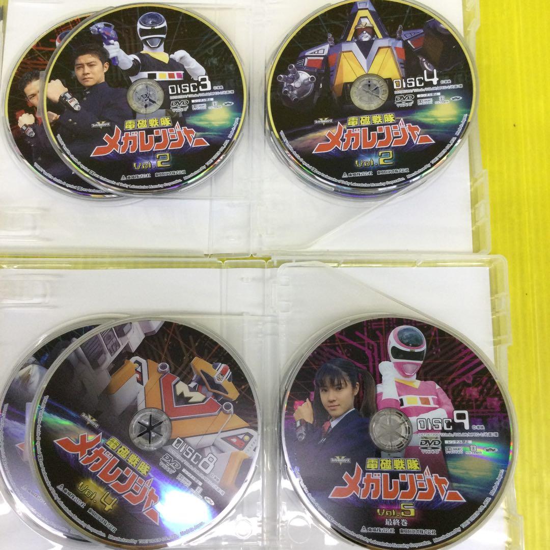 電磁戦隊メガレンジャー DVD-COLLECTION VOL.1,2 完結セット - メルカリ