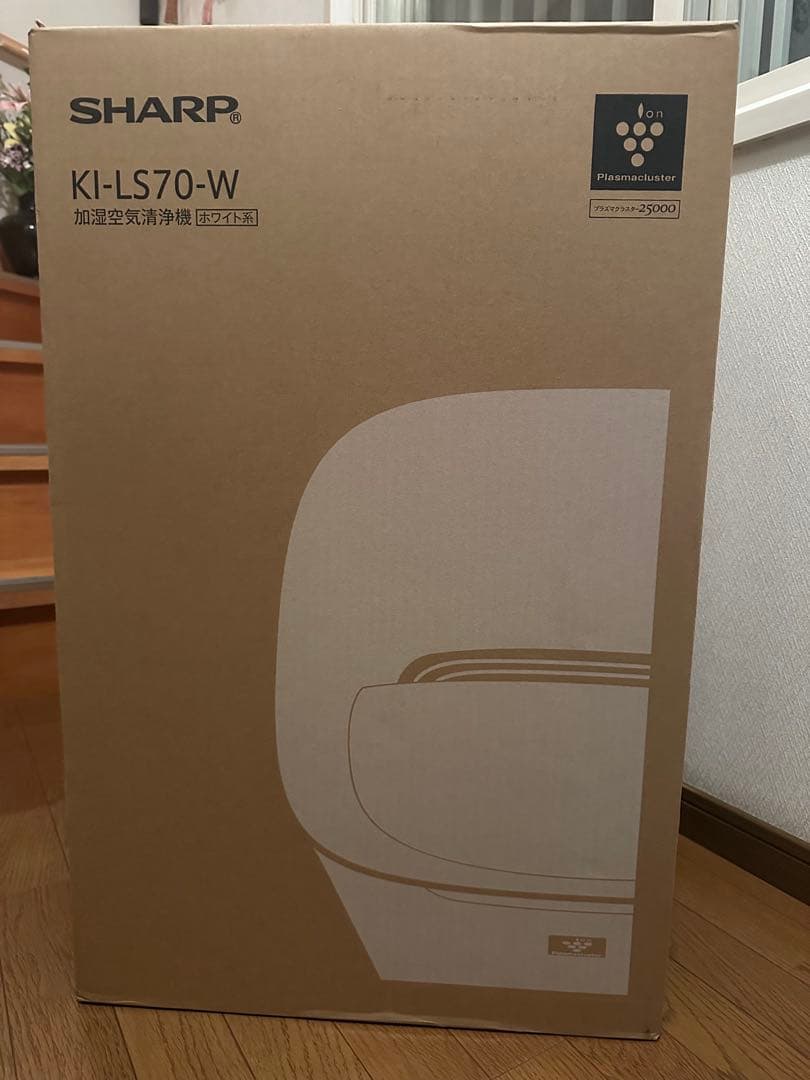 SHARP KI-LS70-W 加湿空気清浄機 仕様 | KI-LS70 | 空気清浄機：シャープ