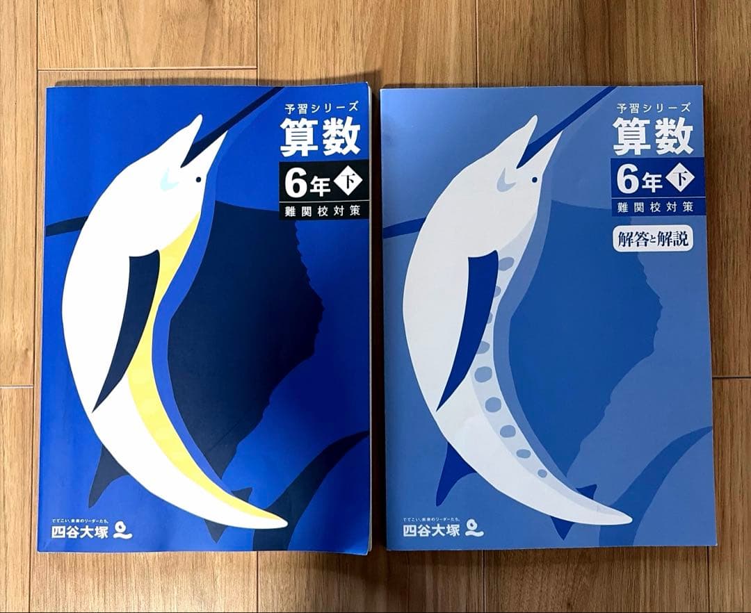 四谷大塚 予習シリーズ 算数 6年下 問題集と解説 - メルカリ
