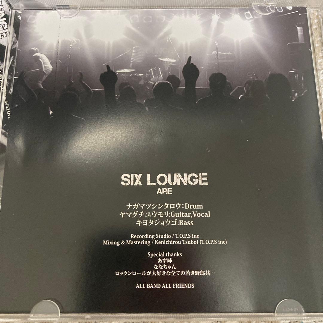 廃盤＊帯付き】SIX LOUNGE 1stデモ音源 - メルカリ