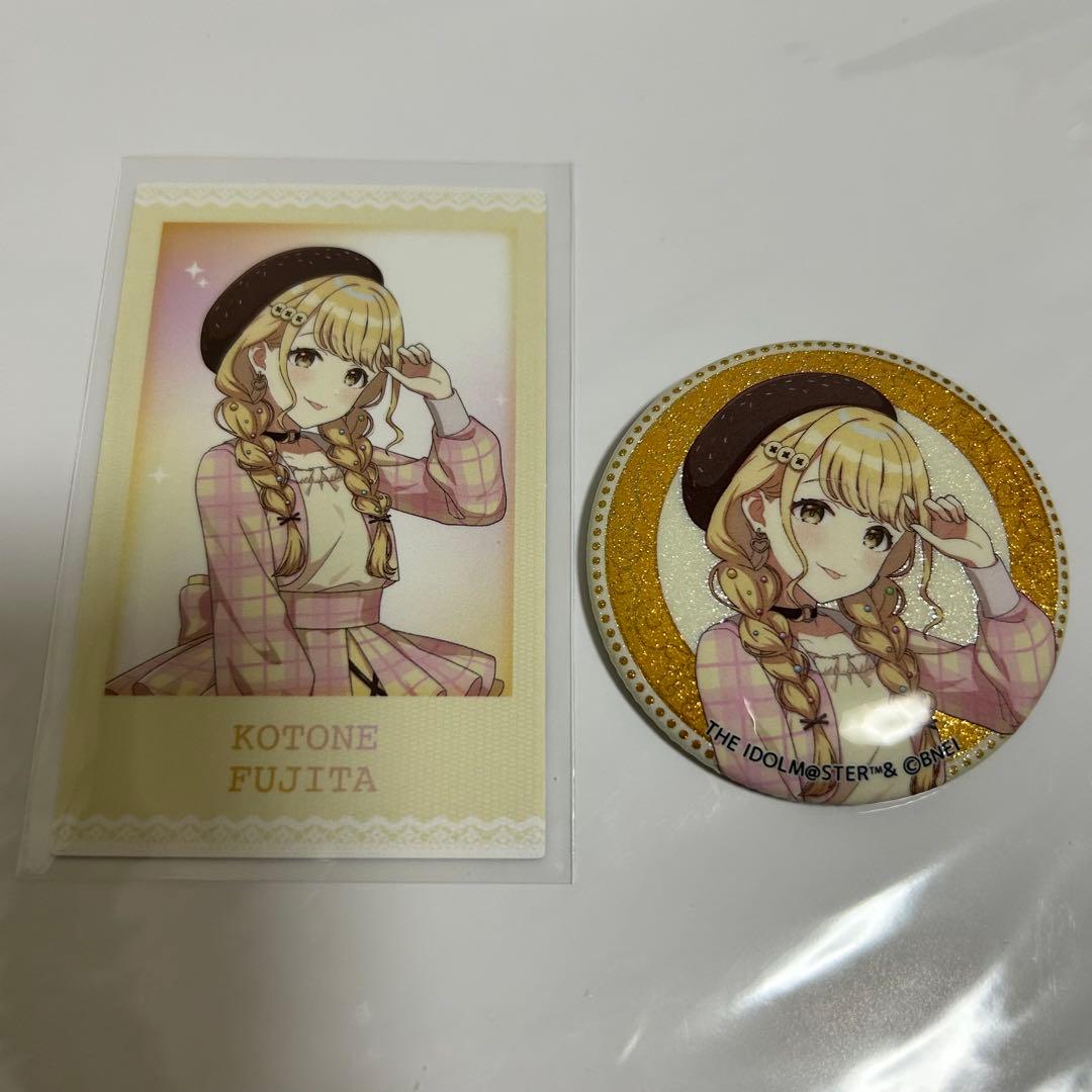 学マス コラボカフェ 缶バッジ ポラショット 藤田ことね - メルカリ